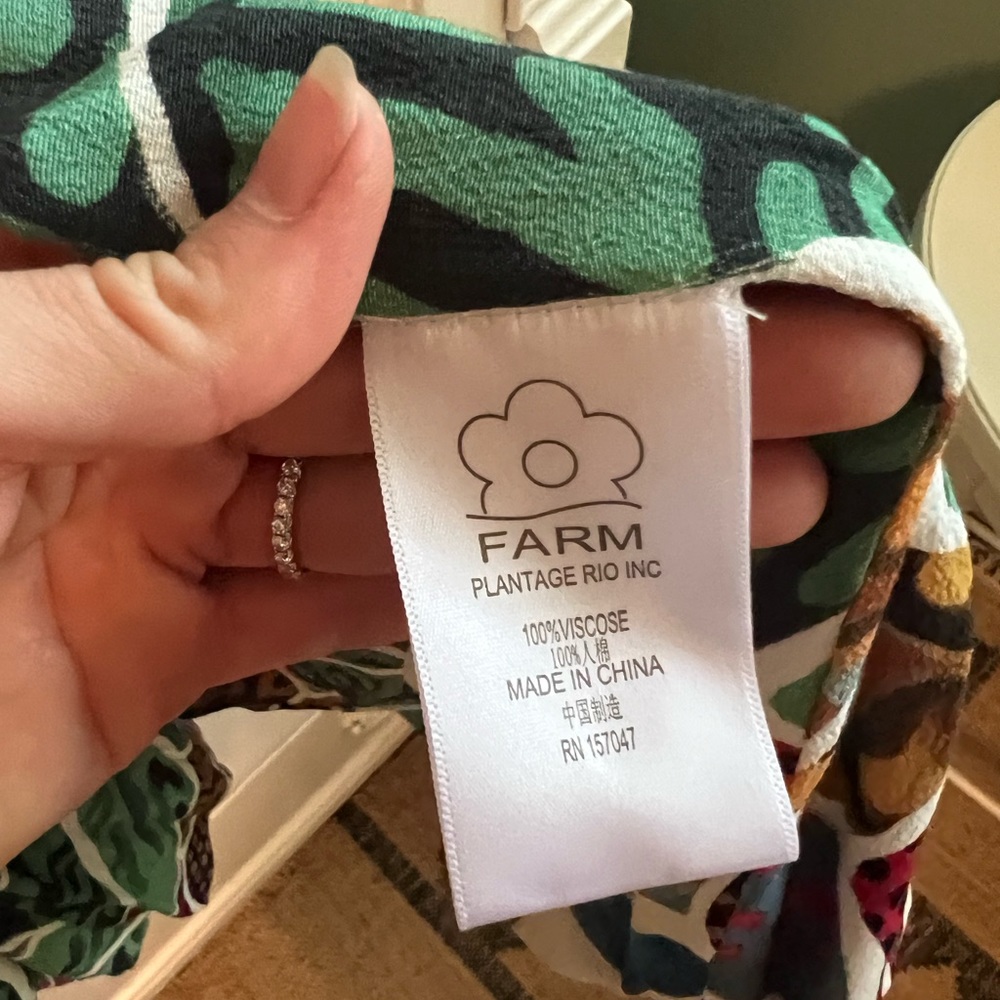 Farm Rio wrap mini dress - Picture 7 of 7